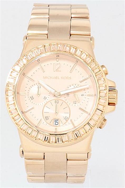 michael kors watch 5412|Michael Kors rose gold bezel.